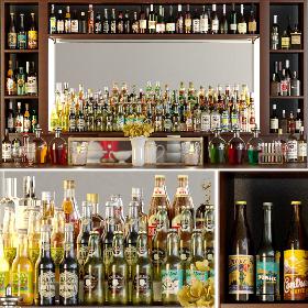 Big bar 5 Alcohol 3D